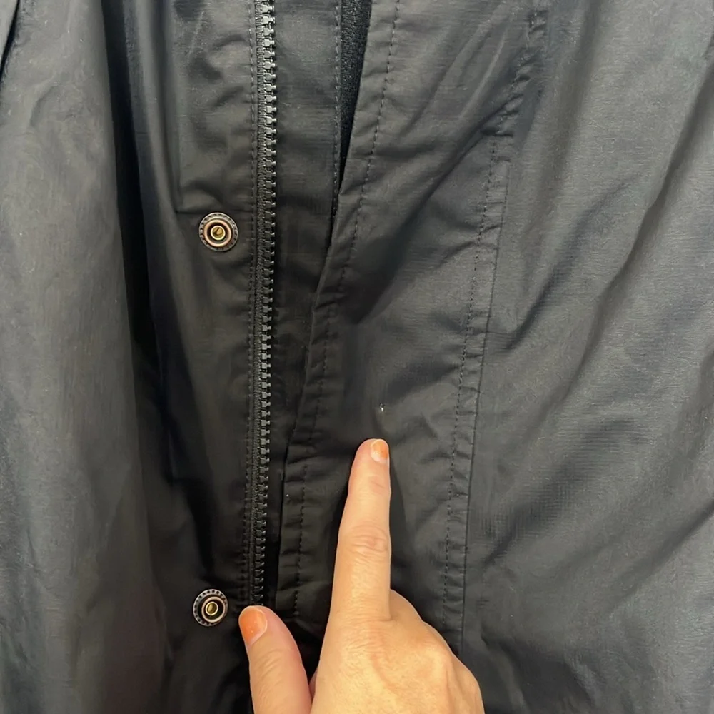 Timberland Waterproof Hooded Jacket Black Medium EUC
